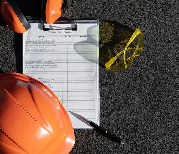 Workplace health and safety on a Stirling Structures site